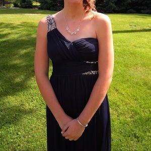 Navy City Studio Gown